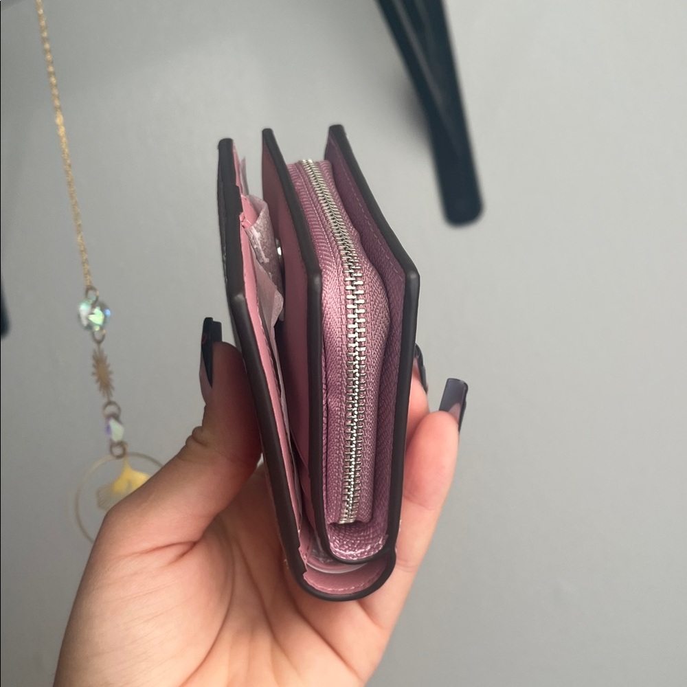Coach Metallic Pink Women's Wallet - Picture 8 of 10